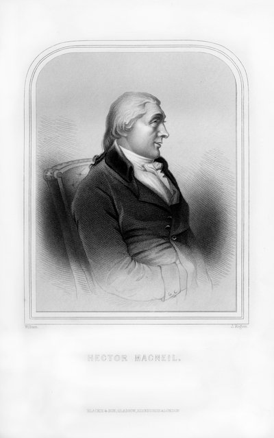Hector MacNeil, Schotse dichter en schrijver door J. Rogers