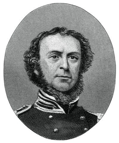 Samuel Francis Du Pont, admiraal in de Amerikaanse marine, 1862-1867 door J. Rogers