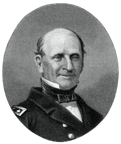 Silas Horton Stringham, admiraal in de Amerikaanse marine, 1862-1867 door J. Rogers