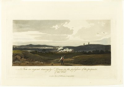 Landschap door J. Young