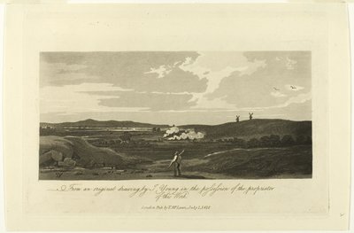 Landschap door J. Young