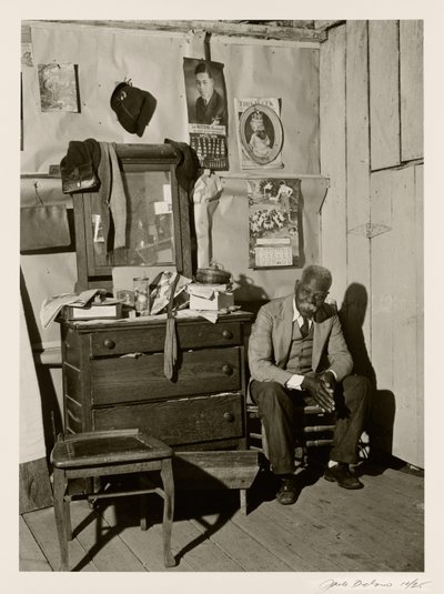 [Bejaarde man] door Jack Delano