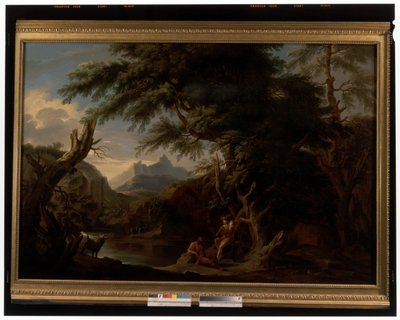 Een Paar Landschappen door Jacob Philippe Hackert