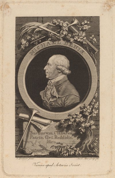 Johann-Michael Denis door Jacob Adam