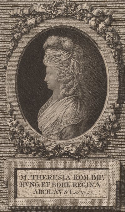 Marie-Thérèse, Heilige Roomse keizerin door Jacob Adam