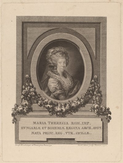 Marie-Thérèse, Heilige Roomse Keizerin door Jacob Adam
