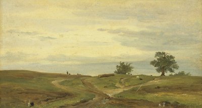 Opper-Beiers Landschap door Jacob C. Eduard Averberg