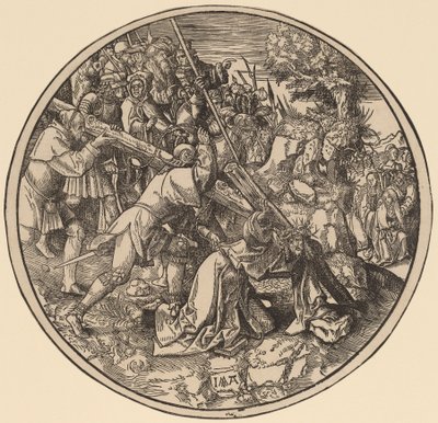 Christus Draagt het Kruis door Jacob Cornelisz van Oostsanen