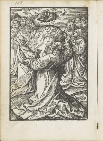 Hemelvaart door Jacob Cornelisz van Oostsanen