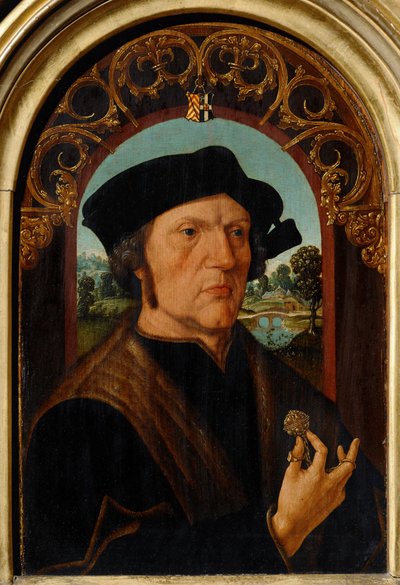 Jan Geritsz van Egmond, Bailli de Nieuwburg … door Jacob Cornelisz van Oostsanen