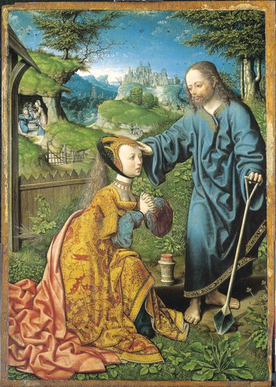 Noli me Tangere door Jacob Cornelisz van Oostsanen