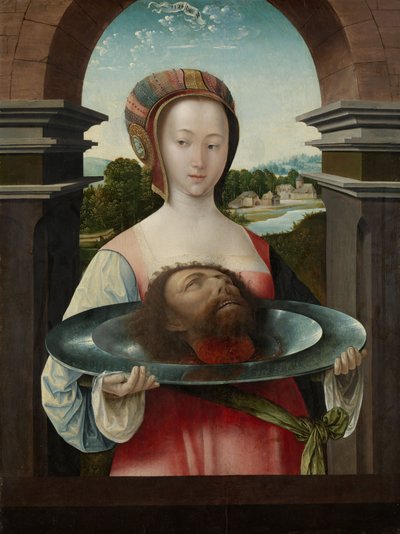 Salome met het hoofd van Johannes de Doper, 1524 door Jacob Cornelisz van Oostsanen
