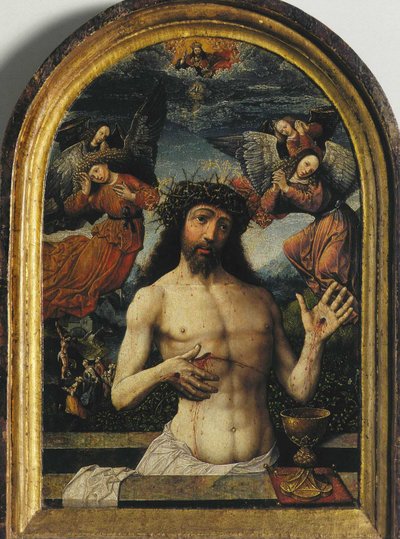 De Man van Smarten door Jacob Cornelisz van Oostsanen