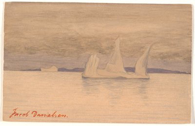 IJsbergen door Jacob Danielsen