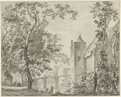 Het kasteel de Haar bij Utrecht door Jacob Elias van Varelen