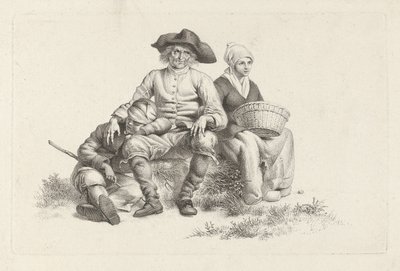 Boerenfamilie door Jacob Ernst Marcus