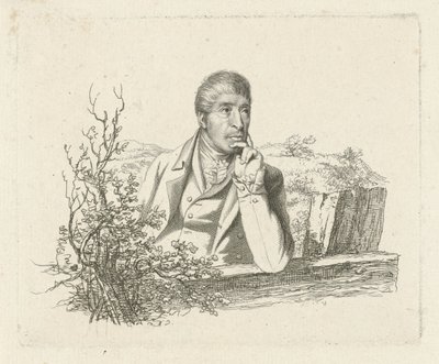 Portret van Pieter Pieterszn. Barbiers door Jacob Ernst Marcus