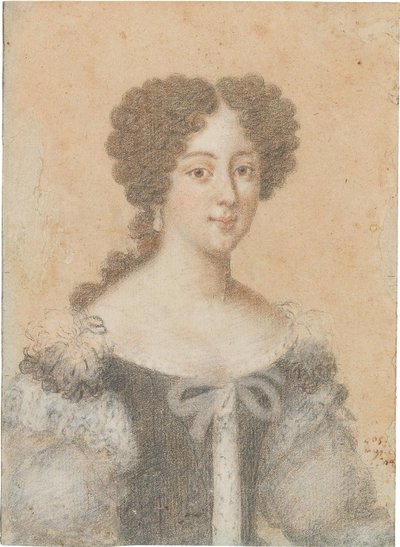 Portret van Clelia Cesarini Colonna, Hertogin van Sonnino door Jacob Ferdinand Voet