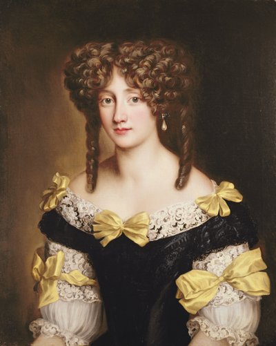 Portret van Hortense Mancini door Jacob Ferdinand Voet
