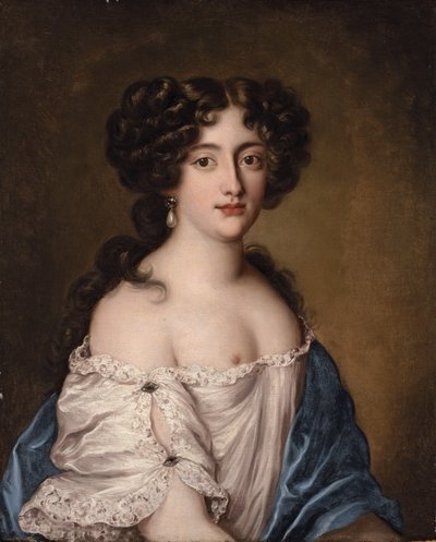 Portret van Ortensia Mancini als Aphrodite door Jacob Ferdinand Voet