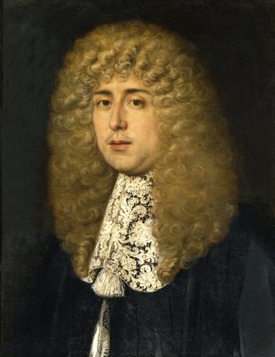 Portret van Pompeo Rocci door Jacob Ferdinand Voet