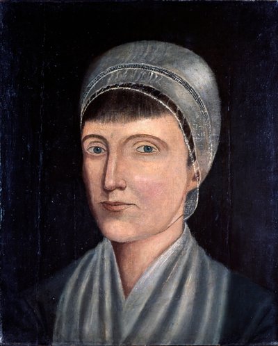 Portret van Henrietta Priscilla Calmes, ca. 1810 door Jacob Frymire