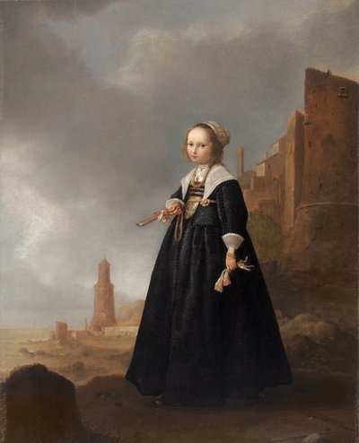 De ochtendwandeling door Jacob Gerritsz Cuyp