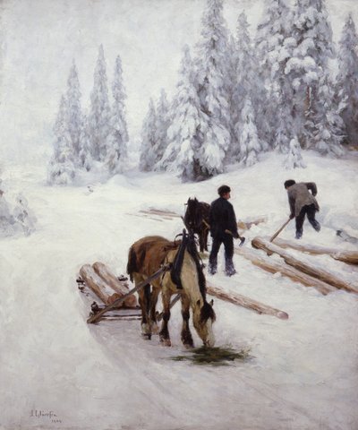 Hout verplaatsen door Jacob Gloersen
