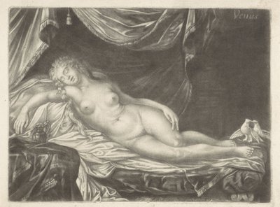 Slapende Venus door Jacob Gole