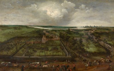 Dorp aan de Schelde door Jacob Grimmer