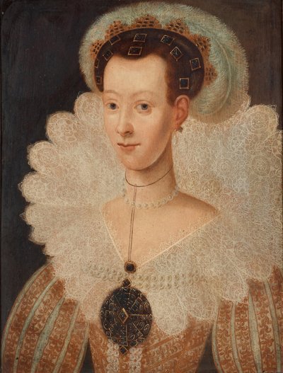 Koningin Maria Eleonora van Zweden door Jacob Hoefnagel
