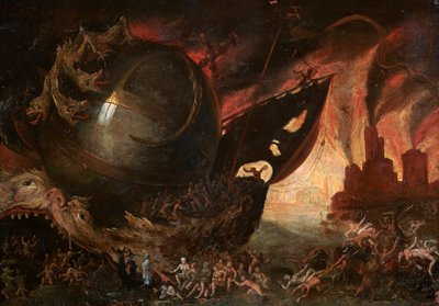 De overtocht van de Styx, ca. 1591-1638 door Jacob Isaacz van Swanenburg