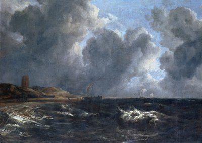 Storm bij Egmond-Aan-Zee door Jacob van Ruisdael