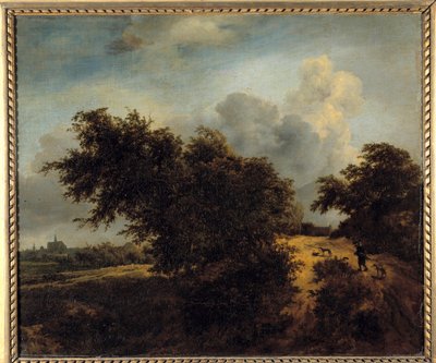 Het bos door Jacob van Ruisdael