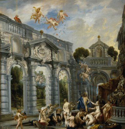 Amor en Psyche door Jacob Jordaens