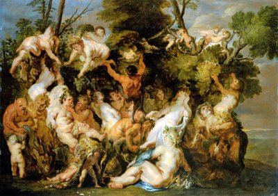 Bacchanaal door Jacob Jordaens