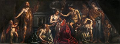 Industrie en Handel Bevorderen de Bloei van Kunst door Jacob Jordaens