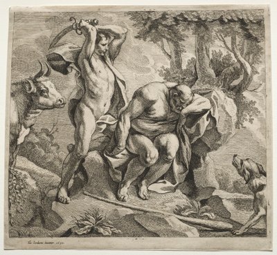 Mercurius doodt Argus door Jacob Jordaens