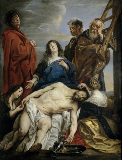 Pietà door Jacob Jordaens