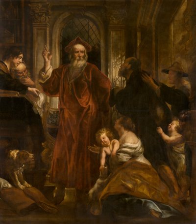 Sint Ivo van Bretagne door Jacob Jordaens
