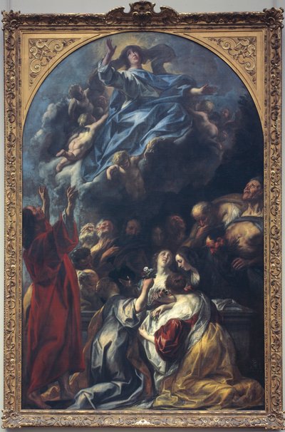 De Tenhemelopneming van de Maagd door Jacob Jordaens