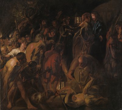 Het verraad van Christus, late jaren 1650 door Jacob Jordaens