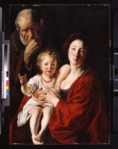 De Heilige Familie door Jacob Jordaens