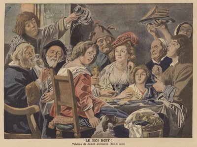 De Koning Drinkt door Jacob Jordaens