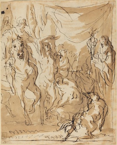 Het Martelaarschap van Sint Sebastiaan door Jacob Jordaens