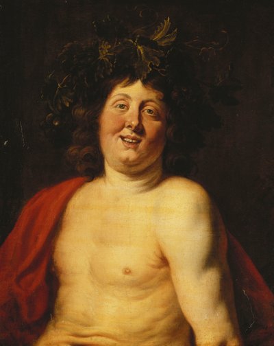 De jonge Bacchus door Jacob Jordaens