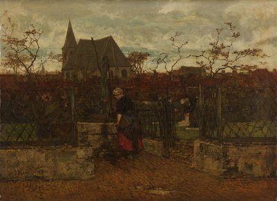 Een bleekveld door Jacob Maris
