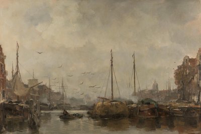 Stadsgezicht door Jacob Maris