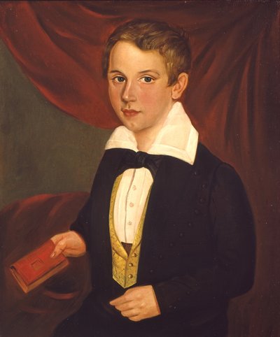 Portret van een Jongen door Jacob Marling