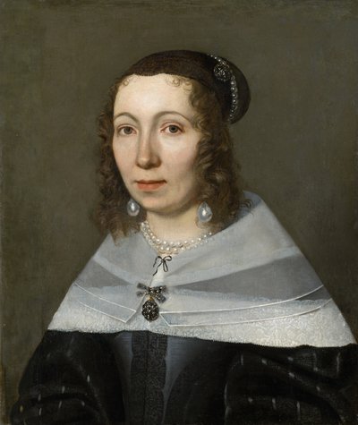 Portret van Maria Sibylla Merian door Jacob Marrel